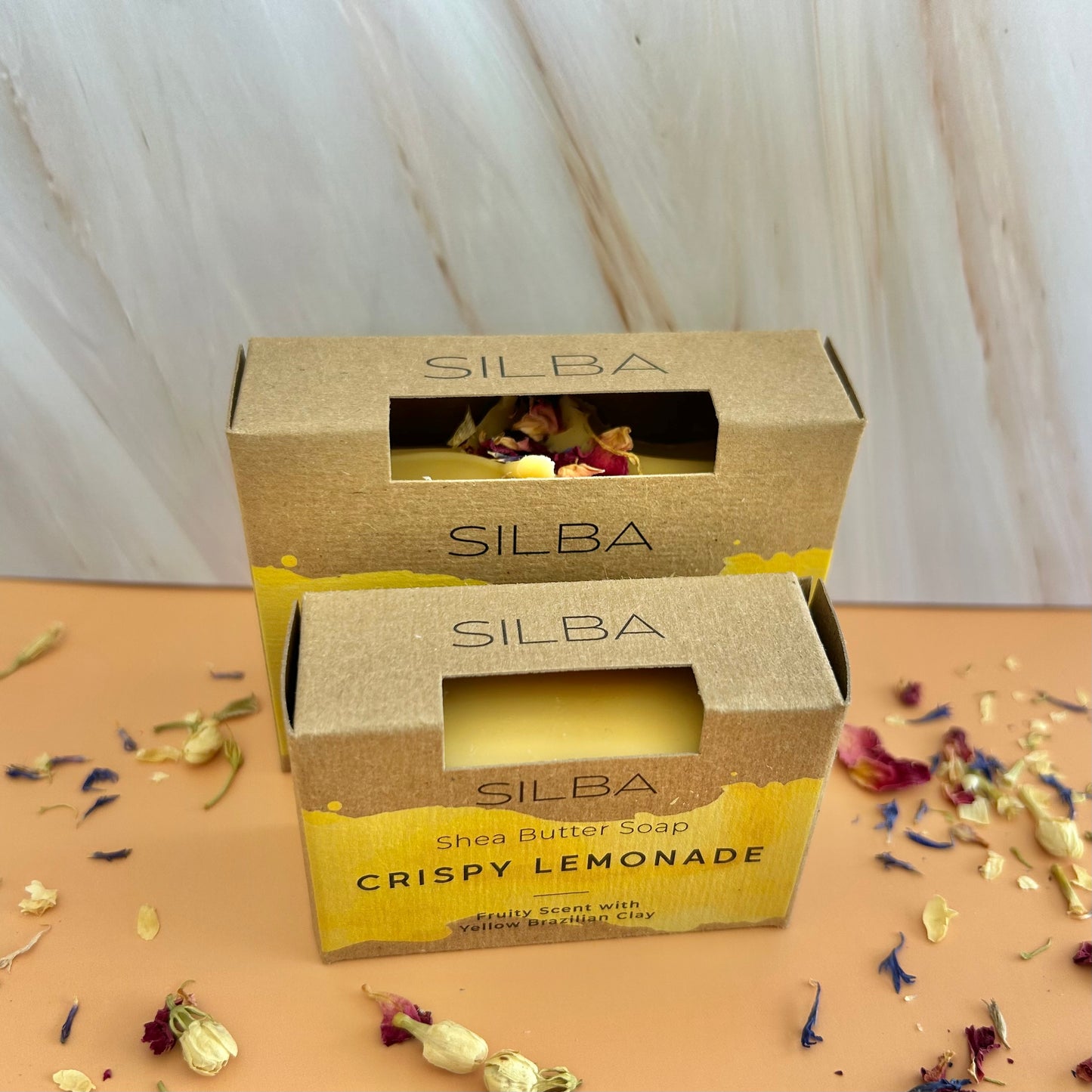 Crispy Lemonade Soap full bar and half bar