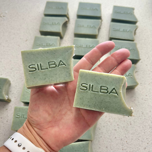 Fir Needle Rosemary Soap half bars