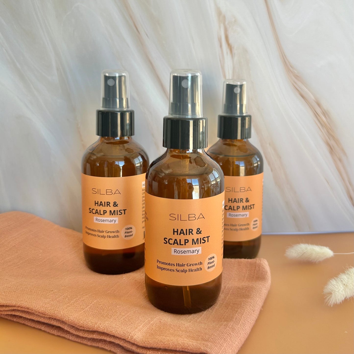 Hair & Scalp Trio displayed
