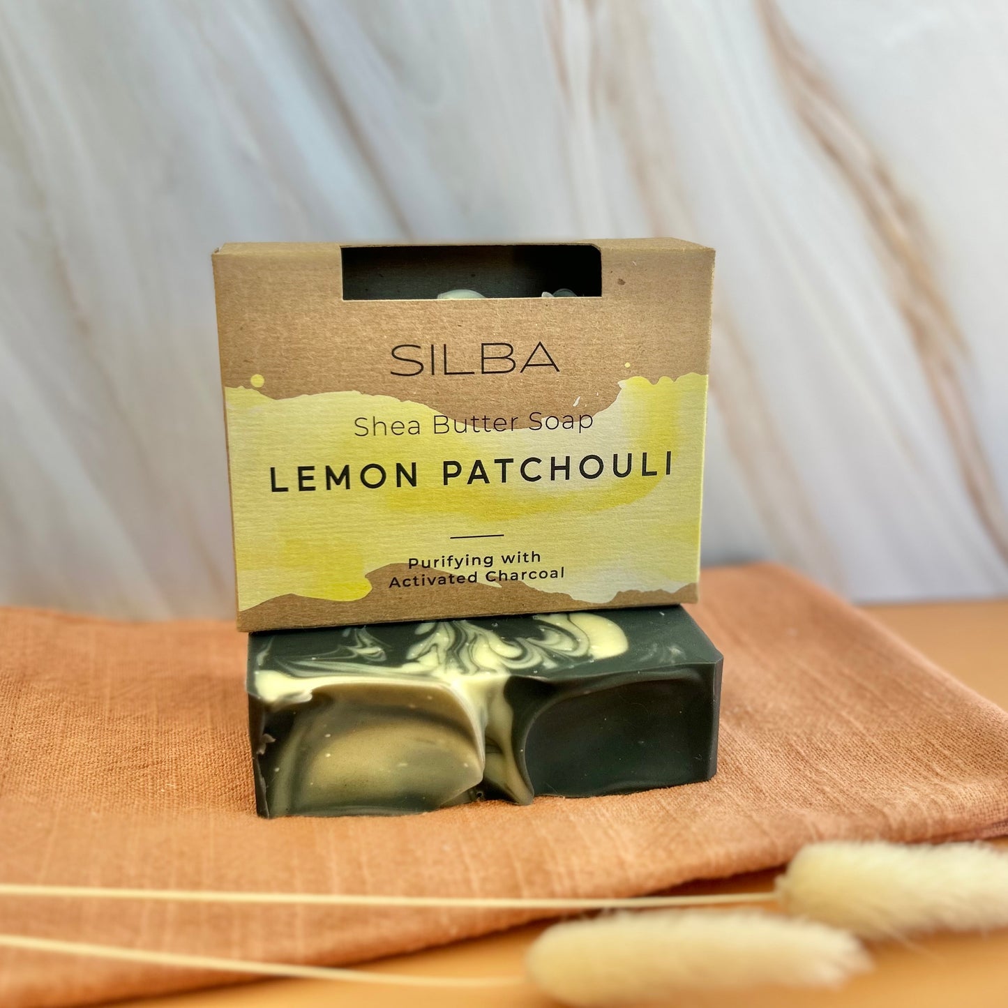 Lemon Patchouli Shea Butter Soap