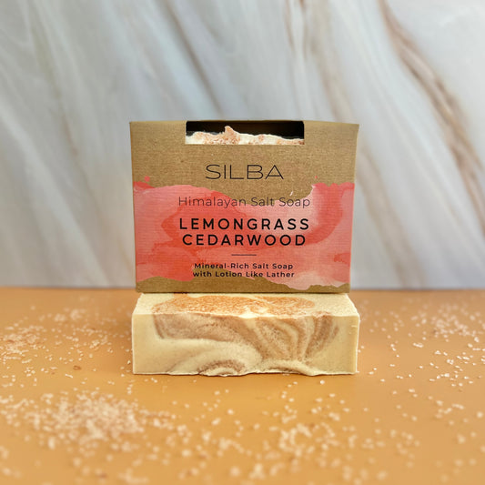 Lemongrass Cedarwood Himalayan Salt Soap