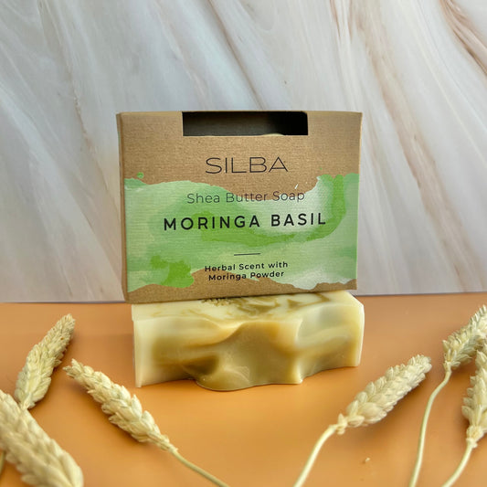 Moringa Basil Soap
