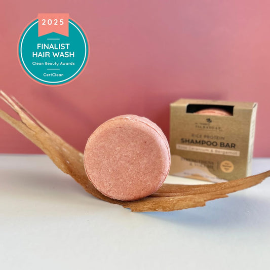 Strengthens & Volume RICE PROTEIN Shampoo Bar for normal hair