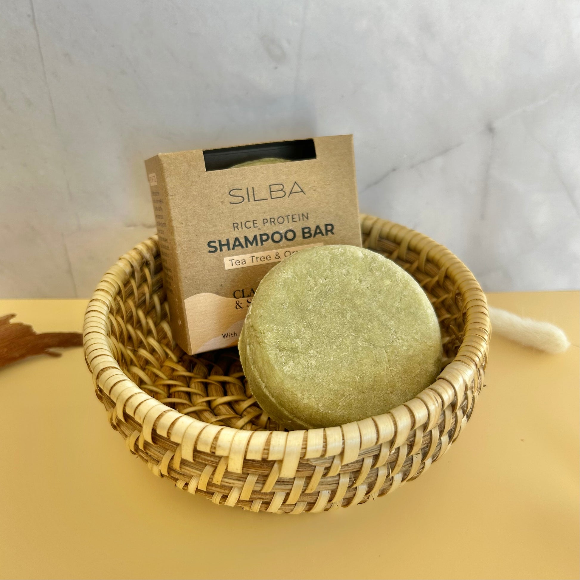 Clarify & Shine Shampoo Bar in basket