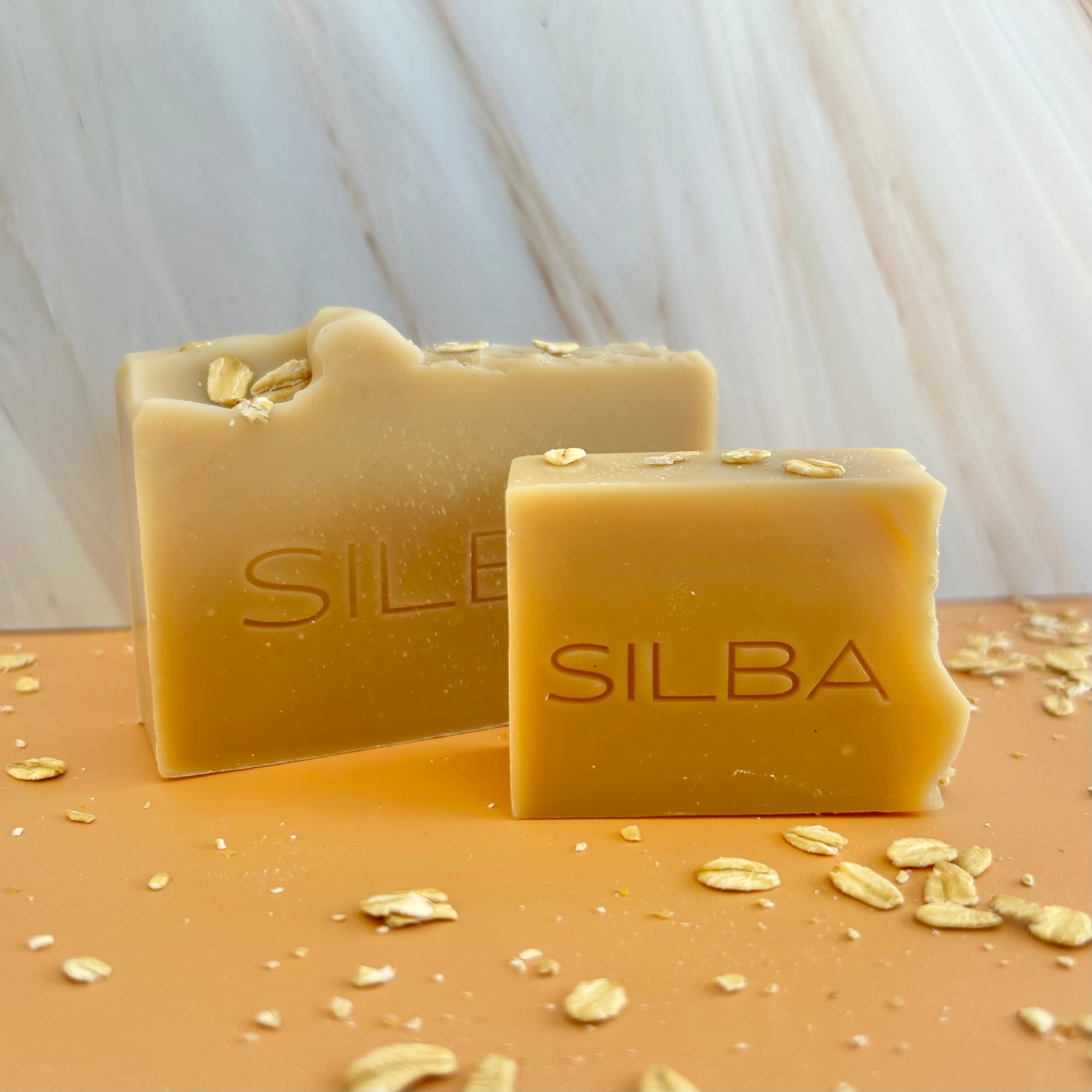Honey Oatmeal Soap displayed without boxes