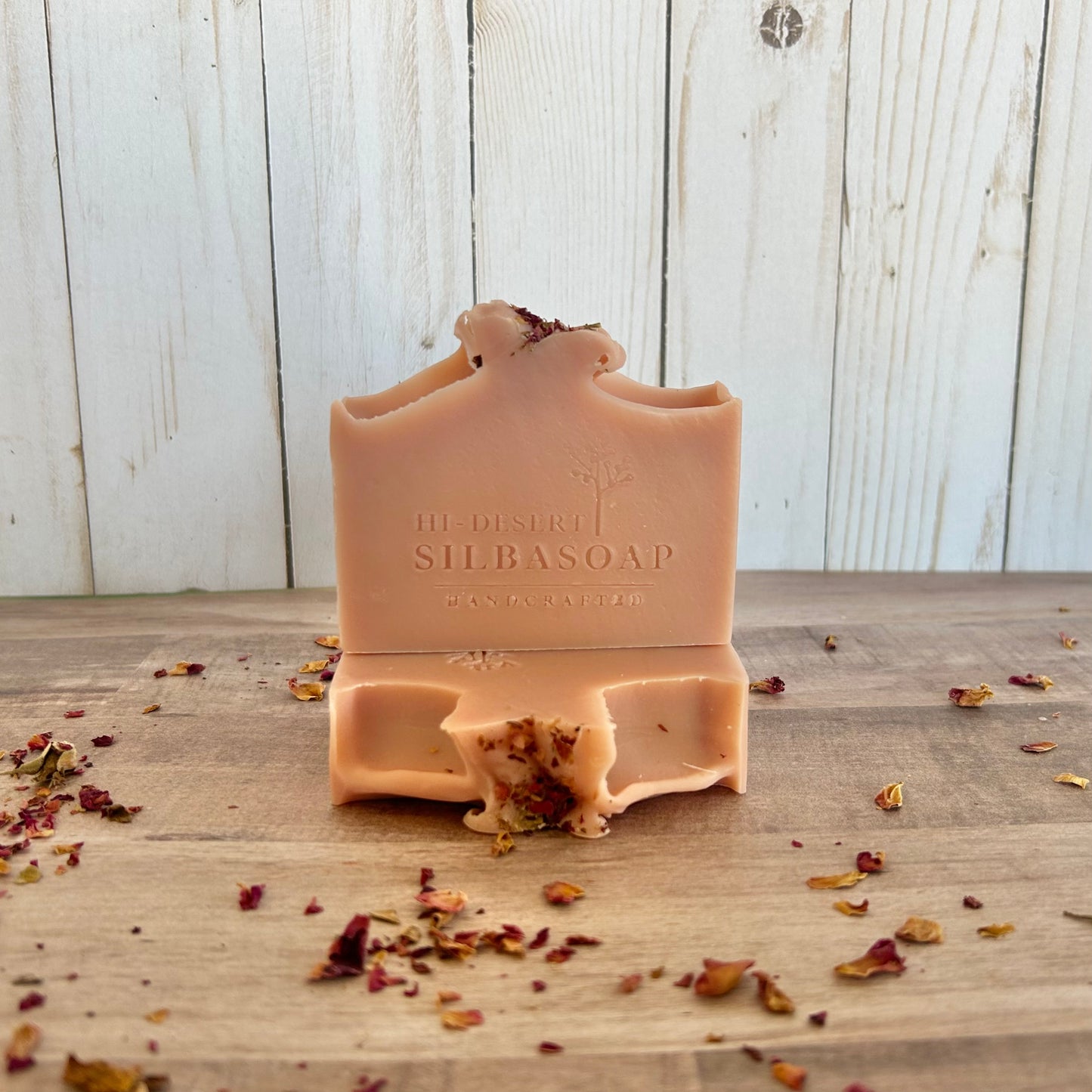 Rose Geranium Soap displayed