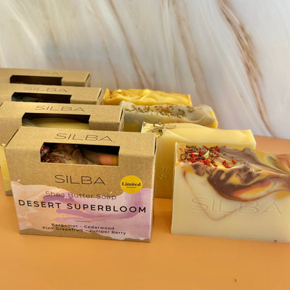 Spring Soaps with and without box